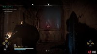 The symbol can be found just beyond the locked door.