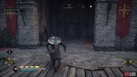 Once you have the keep, use it to enter the keep through the main door.