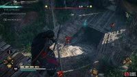 Kill the guards within the temple grounds and then enter down the steps in the centre.