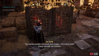 You can free the boars to create a distraction and incite chaos.