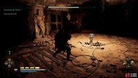 Look out for the red marker indicating an incoming fire bomb, and move out of the way as Fulke throws it.