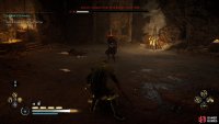 Look out for the red marker indicating an incoming ranged attack from both Champions.