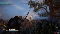 Shoot the archers from the walls if necessary to prevent them from raising the alarm.