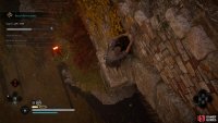 You can air assassinate the guard beneath the tower by climbing the wall from it.