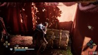 Loot the chest to obtain the Tungsten Ingot.
