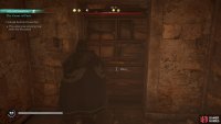 Move the barricade to enter deeper into the tunnel system.