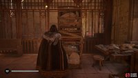 Move the pillar from the main room to the area beneath the hatch door.