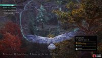 Use your raven to scout the cave entrance.