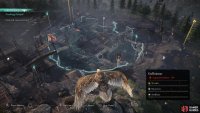 Use your raven to scout the site, identifying the cage where Fritjof is imprisoned.