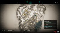 The location of the mystery, in the northwest of Jotunheim.