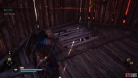 You can shoot the wooden platform within the tower to gain access to the Book of Knowledge.