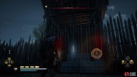 You can climb into the tower directly behind the building where the chest is.
