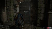 Use the key to open the door to the workshop.