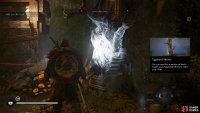 You can replenish your power from Yggdrasil Shrines at the cost of some health.