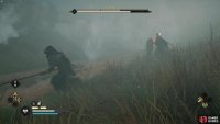 She will also occasionally throw smoke grenades to throw you off.