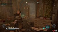 Then, take the orb from the fire and place it in the projector inside.
