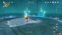 The Boars will charge at you, dodge to side to avoid