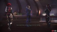 In the council you&rsquo;ll meet Garrus, who is also hostile to Saren.