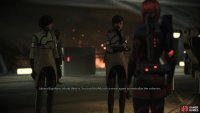 Juliana will give you some Anti-Thorian Gas, which you can use to incapacitate the colonists at Zhu&rsquo;s Hope.