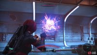 Use debuffs like Damping and Sabotage to keep Sovereign-Saren off-balance.