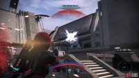 Hitting Geth Drones with Sabotage can effectively defang them long enough for you to shoot them down safely.