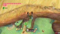 Face the Great Tree, then drop down near the left side of the ledge.