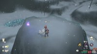 Vulpix 1: Atop a rocky mound towards the north. There&rsquo;s a Wisp next to it.