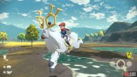 Or gallop across the land on the back of a Wyrdeer (All images credited to The Pok&eacute;mon Company).