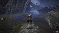 you will spot a dragon but you can dash behind it