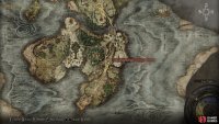 The location of the Barricade Shield Ashes of War in the Weeping Peninsula, where the Night&rsquo;s Cavalry patrols.