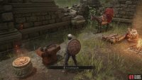You&rsquo;ll find a Smithing Table to enhance your equipment here.