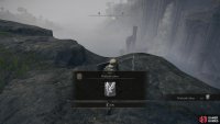 When the spirit leaves, you can loot the ashes from the ground.