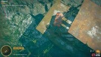 and dive down to find the chest. 