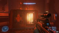 Expose the cooling pylons and shoot them to destroy the ammo printers.