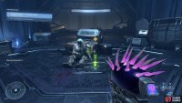 Examine the first dead Spartan to obtain the Drop Wall equipment.