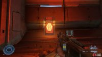 The First Banished Audio Log can be found to the left of the entrance of the building.
