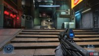 The Power Weapon can be found down the Main Street