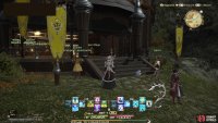Scarlet can be found just outside the Twin Adders Command.