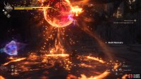 Witan will conjure a large fireball above the Bomb King before crashing down into the circle beneath it.