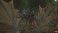 A mini-boss called a Dragon Aevis will attack you about half-way through the dungeon.