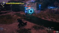 Keep on the move to avoid the orbs.