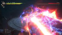 The final attack of the combo, The All-wielder, is another overhead move, but bigger.