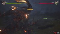 Melee combos can deal some huge damage to her.