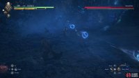 It can also fire off some little orbs in the first phase.