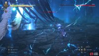 If you get hit by the first beam, you will not be able to avoid the second.