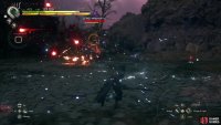 Sometimes, Pandemonium will retreat, and briefly charge up its staff before unleashing a volley of Dark Missiles at you.