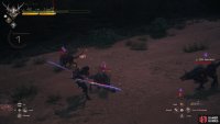 Use an AoE move to hit all the !Wolves at once.