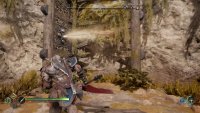 Use the Draupnir Spear to climb up.