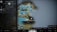 The location on Dragon Beach where you&rsquo;ll find the point to throw your spear.