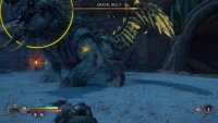 The drake will sometimes swipe at you with its tail if you&rsquo;re in melee range.